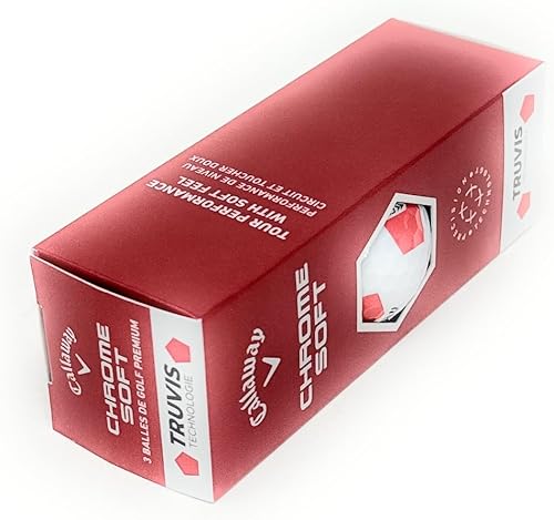 Miniatura 7 de Callaway pelotas de golf blandas cromadas modelo 2017, fabricadas en EE.UU. (12 unidades), elija el color