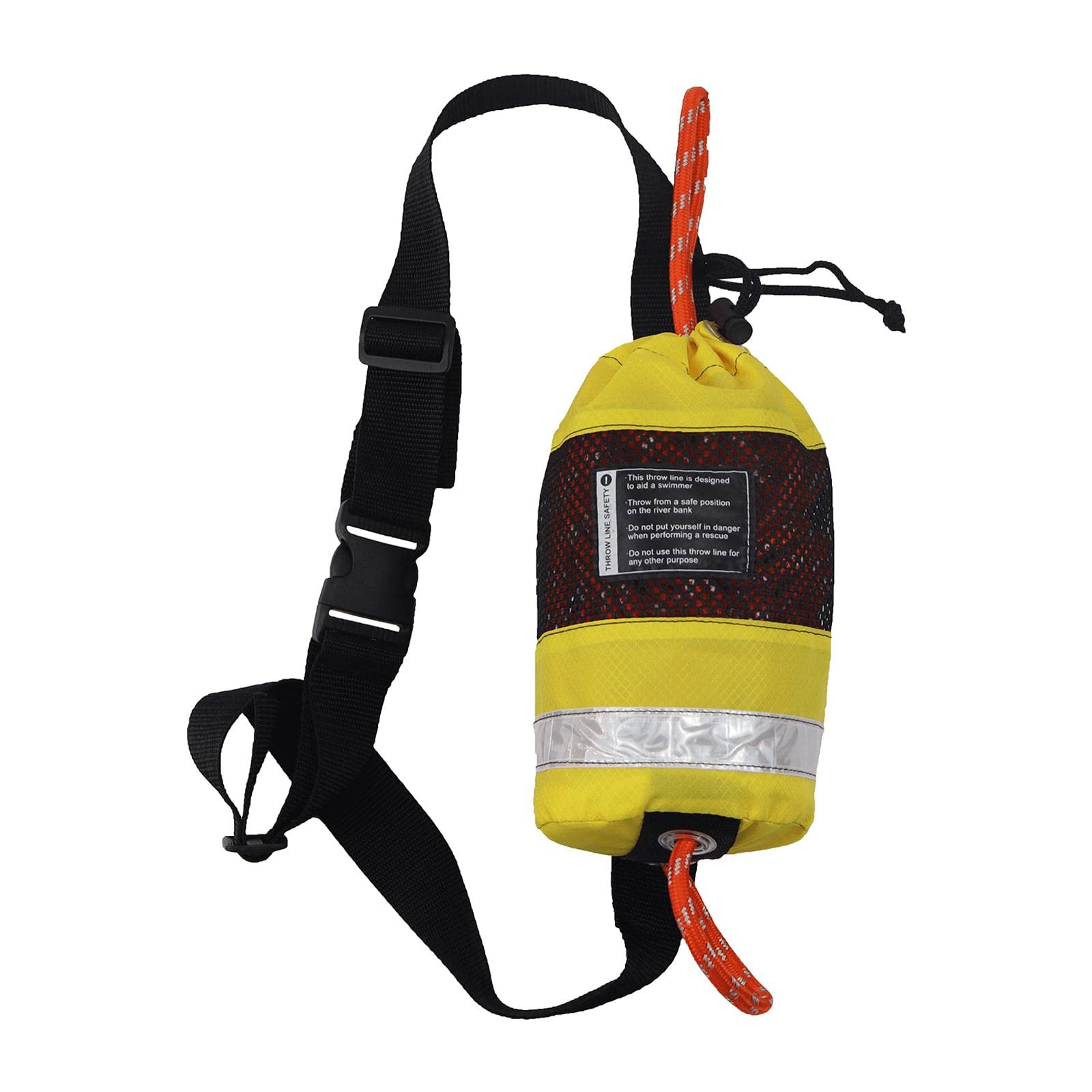 Wurfsack, schwimmendes Seil, gut, werfbare Schwimmvorrichtung, 16 m Ausrüstung für Kajak, Schwimmen, Segeln, Rafting, Outdoor-Zubehör