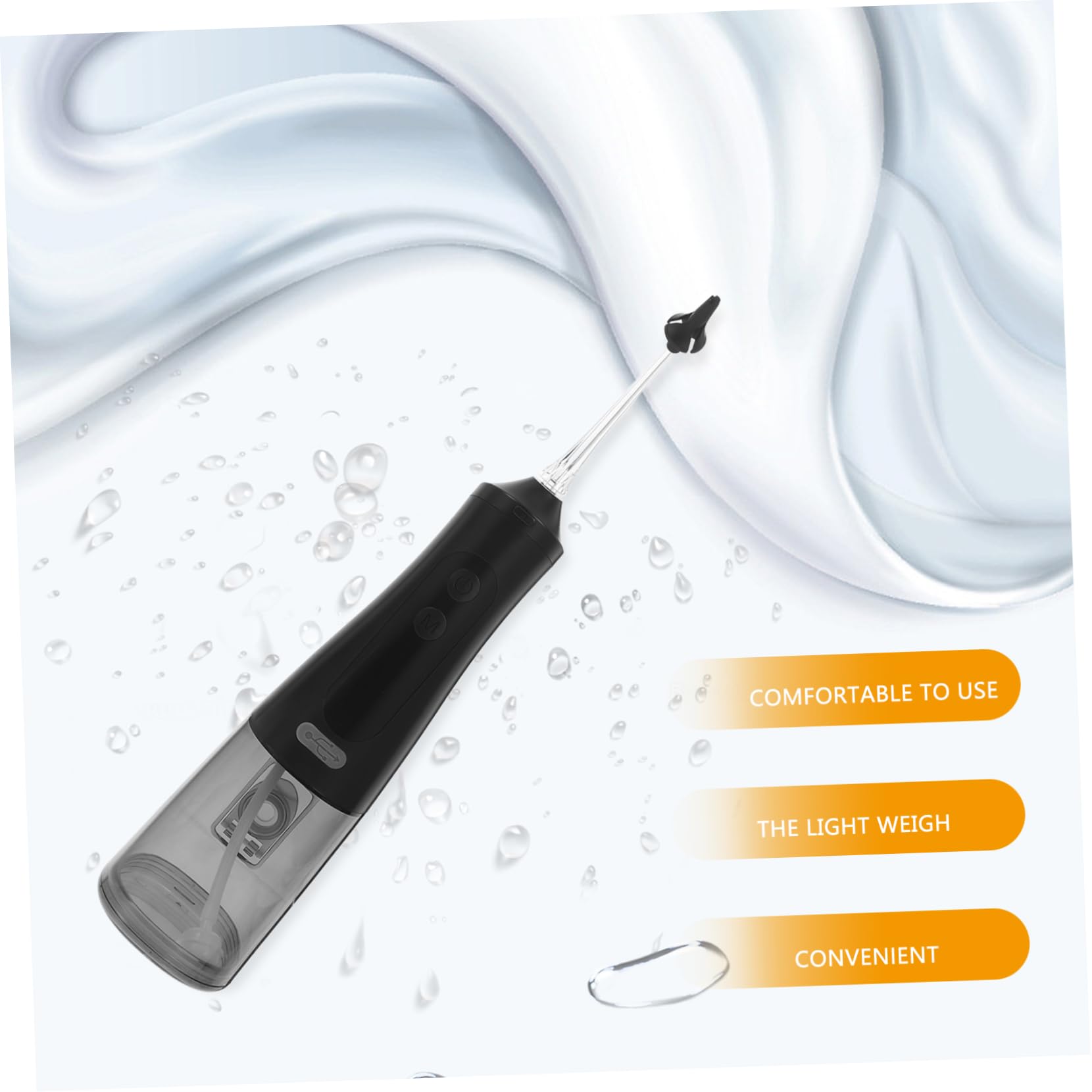 Limpiador de Oídos Eléctrico Ipx7 Negro de Plástico 350 Ml