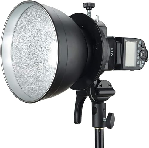 Vista 8 de Godox S2 Soporte de Speedlite para Godox AD200Pro, AD200, AD400Pro, para Speedlite de cabeza redonda V1, Serie V860II / TT685 / TT350, Soporte tipo
