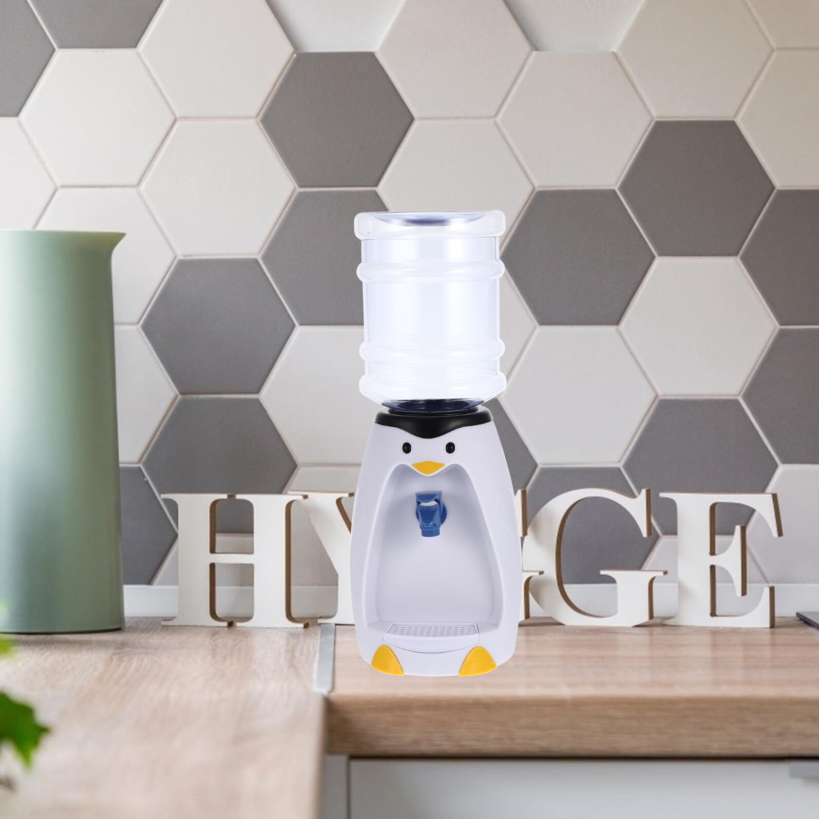Didiseaon Dispensador de Máquina Agua Pequeño y Atractivo Eléctrico Fría Hogar Sala Té Diseño Compacto Capacidad 200 Ml Fácil Operar Adecuado Uso Doméstico Espacios Reducidos
