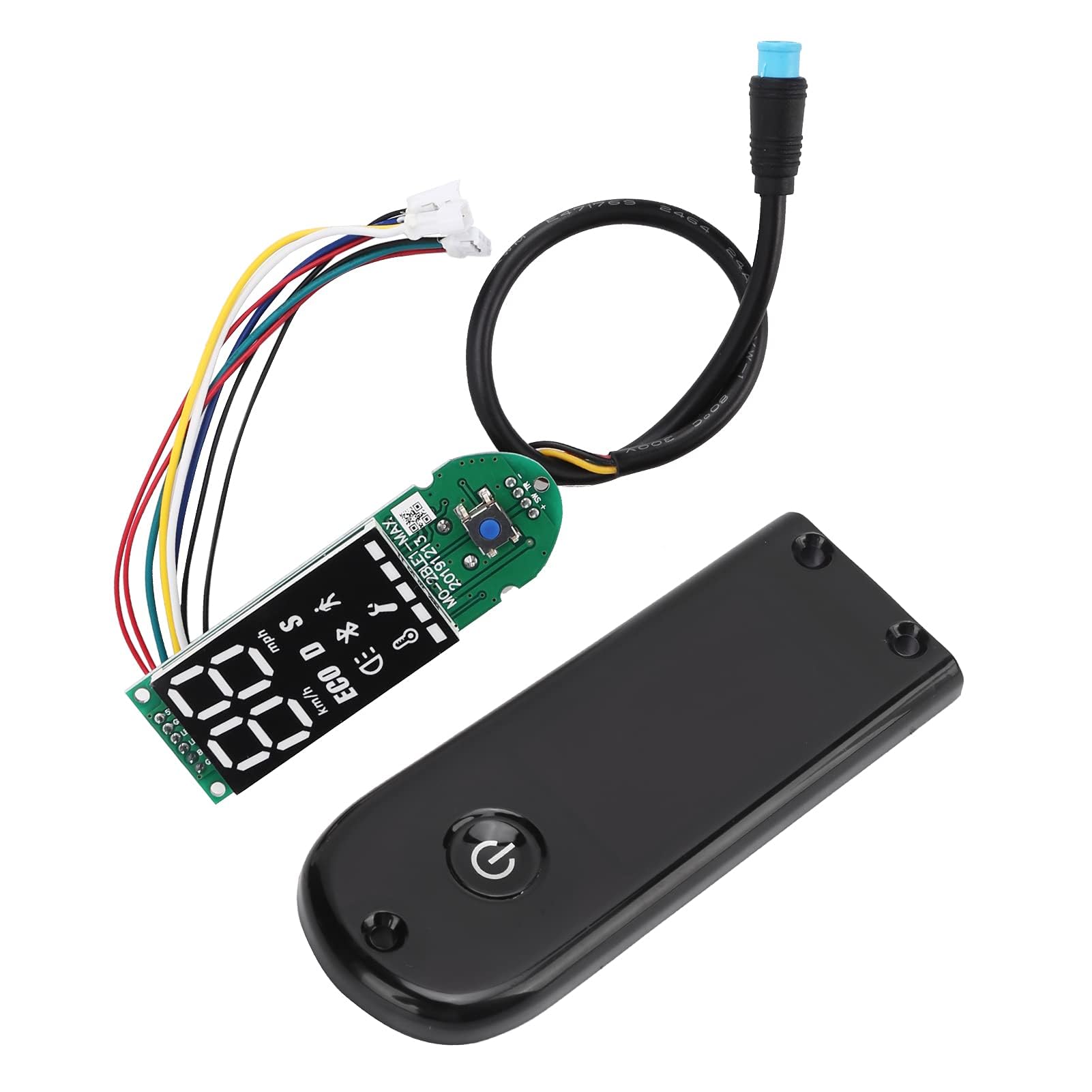 Tachimetro, Alta Risoluzione, Display LCD Digitale con Retroilluminazione LED, for Motociclo, Scooter Elettrico, Guida Urbana, Strade Rurali, Viaggi Lunghi
