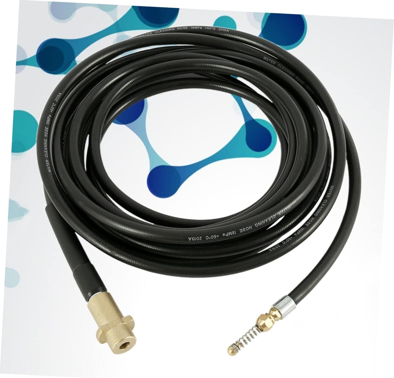 1pc High Pressure Washer Hose for Sewer Dredging Cleaning Compatible Washing Machine Hose Easy to Use Tight Spaces for Debris