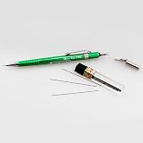 Pentel Sharp Mechanical Pencil, (0.5mm), Metallic Barrels, Assorted Colors (B/C/D), 3-Pk (P205MBP3M1) – view 5