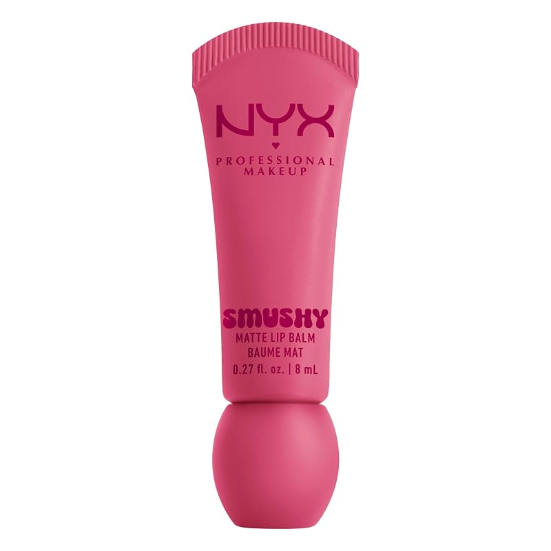 Bálsamo Labial Matte com Cor NYX PROFESSIONAL MAKEUP Smushy Matte Lip Balm, Swipe Sesh (Light Dusty Rose)