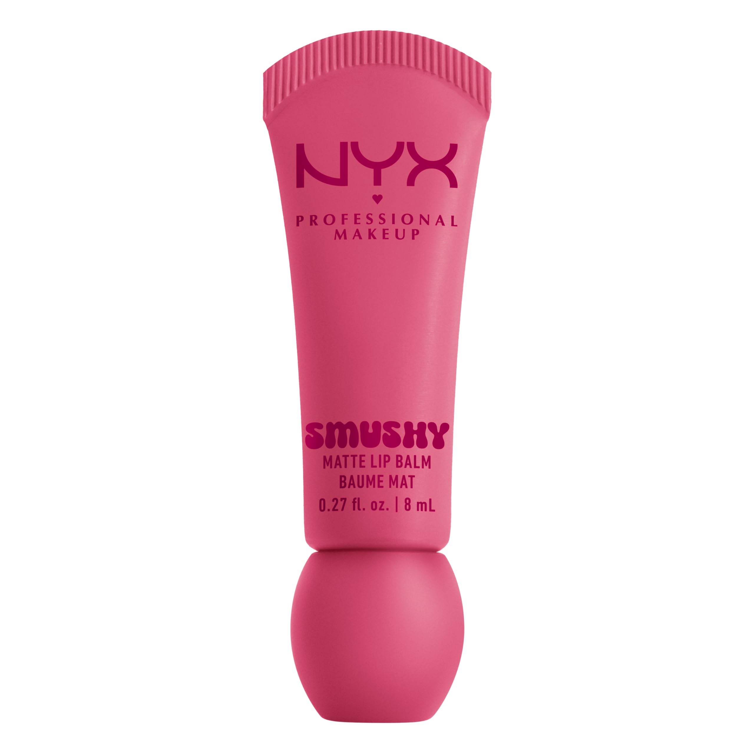 NYX Professional Makeup Balsamo Labbra Profumato, Labbra Morbide e Idratate, Effetto Soft Matte, Con Polvere di Riso di Mochi e Ceramidi, Smushy Matte, Tonalità: Swipe Sesh, 8 ml