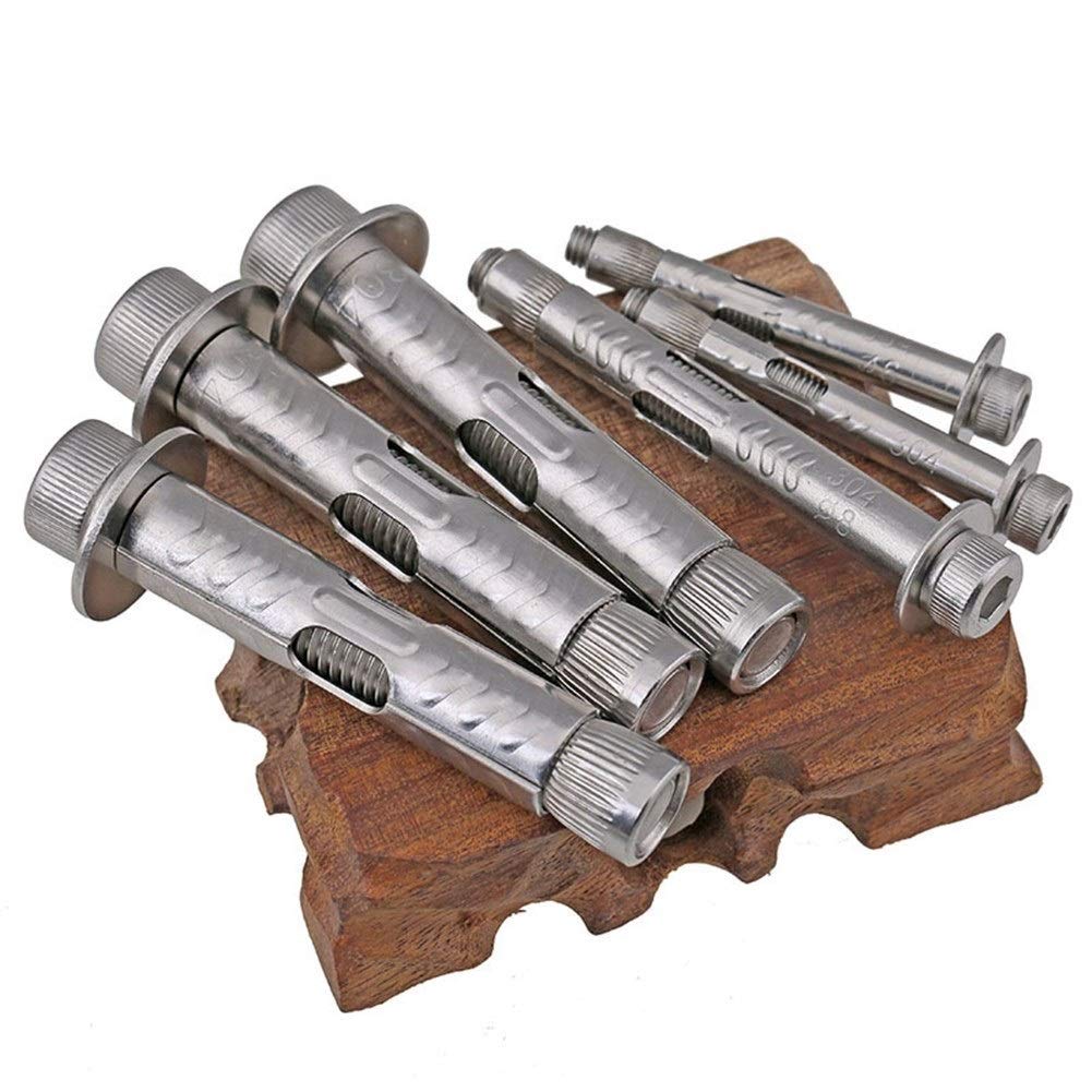 Taco expansor de metal, interior de acero inoxidable 304