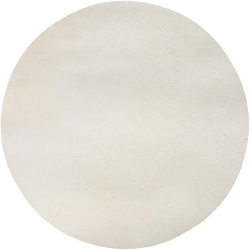 Parche redondo de 30 cm para tambores Bongo/tambor africano de 8" Beige