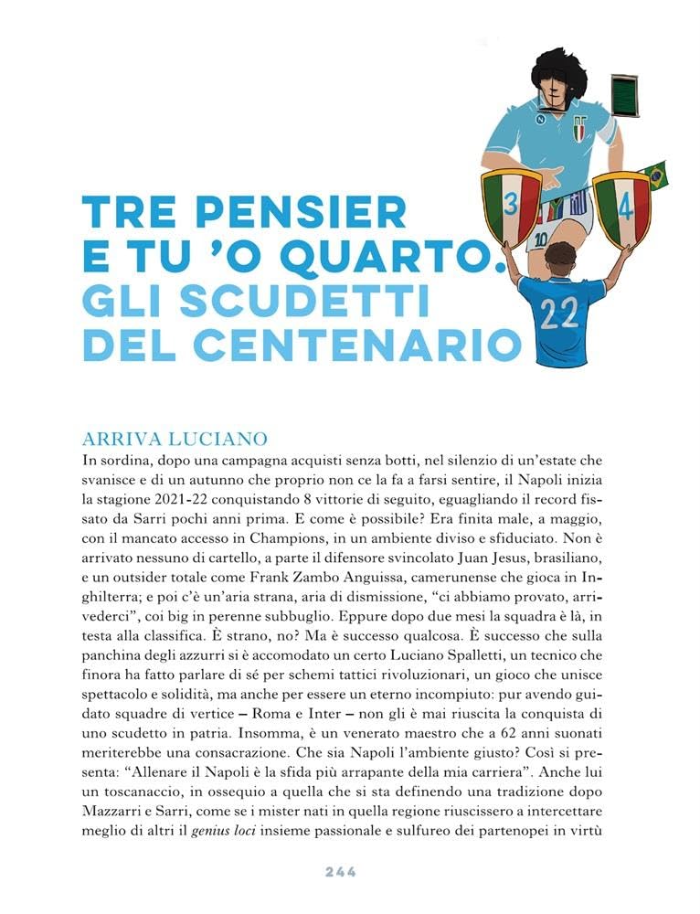 Primo agosto pioveva. Napoli: cento anni di passione in maglia azzurra