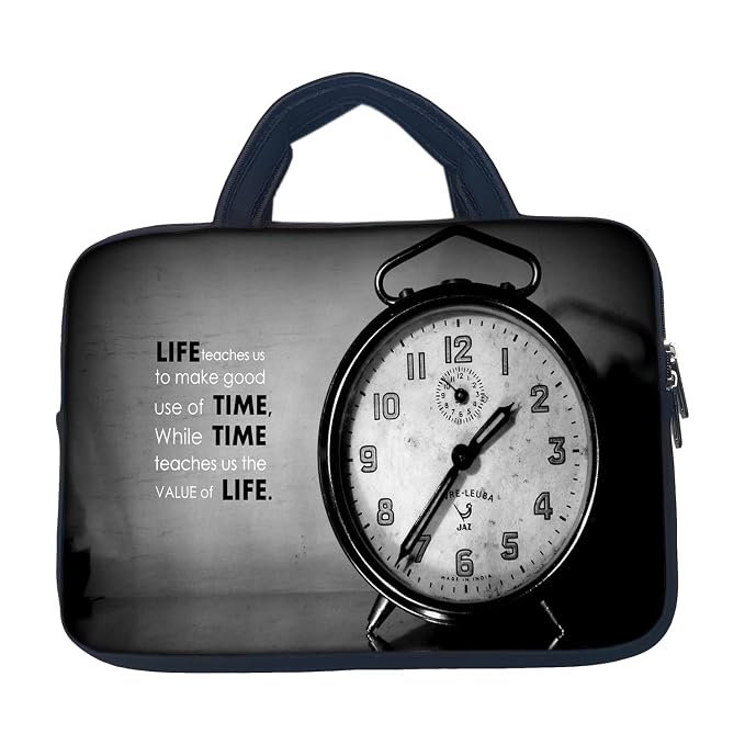 Theskinmantra Life Teaches Us Sleeve for 14 inch laptops