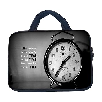 Theskinmantra Life Teaches Us Sleeve for 14 inch laptops