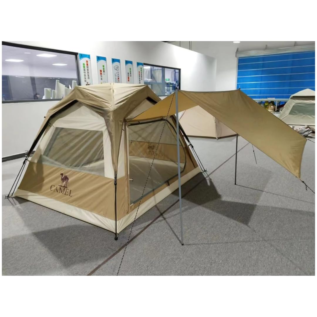 Camel ZP-02 Xiao-Yao 2–3 Person Dome Tent with Awning – Waterproof