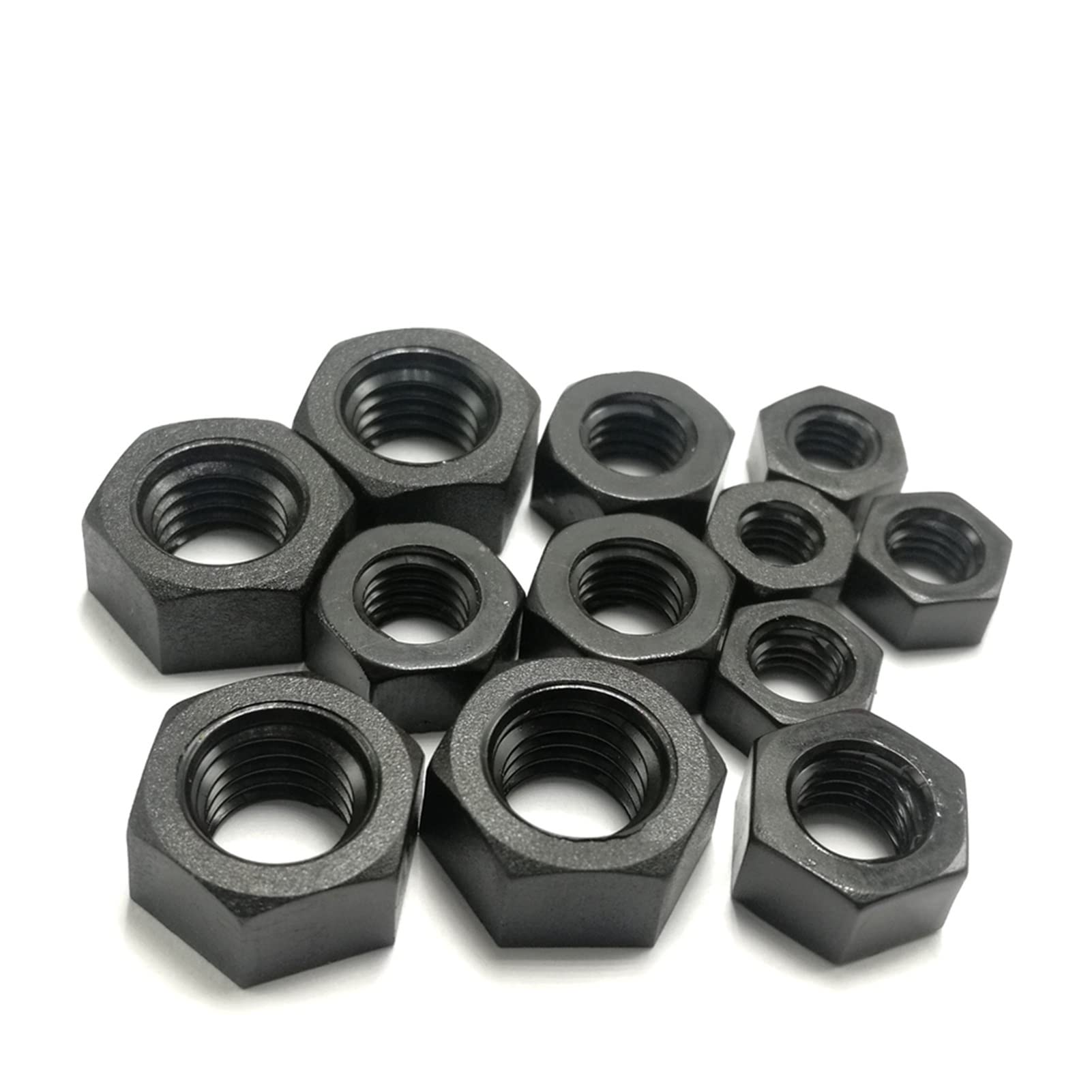 MiaoMiao M2-M12 Nylon Hexagon Nuts, PA66 Plastic Hex Nut Fasteners,F003 service (Size : M20-50 pieces)