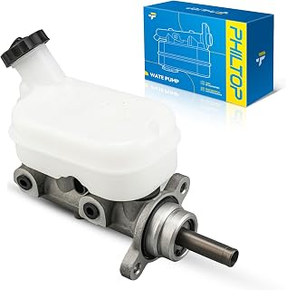 PHILTOP Brake Master Cylinder with Reversior Compatible with 2003-2007 Dodge Grand Caravan, 2003-2007 Dodge Caravan, 2004-2006 Chrysler Pacifica, Replace OE# M630304
