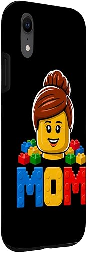 Miniatura 3 de Family Mom Master Builder Building Bricks Blocks Mothers Day Case for iPhone XR