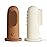 Moonkie Baby Toothbrush Finger Toothbrush Oral Cleaner Kit for 3 Months +, 2 Pcs (Clay/Ivory)