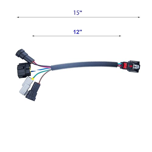Miniatura 8 de Arnés de conversión de faros LED mejorado, arnés de cable para faros delanteros compatible con Toyota Tacoma 2016-2023 para usar faros LED 2020+ (no