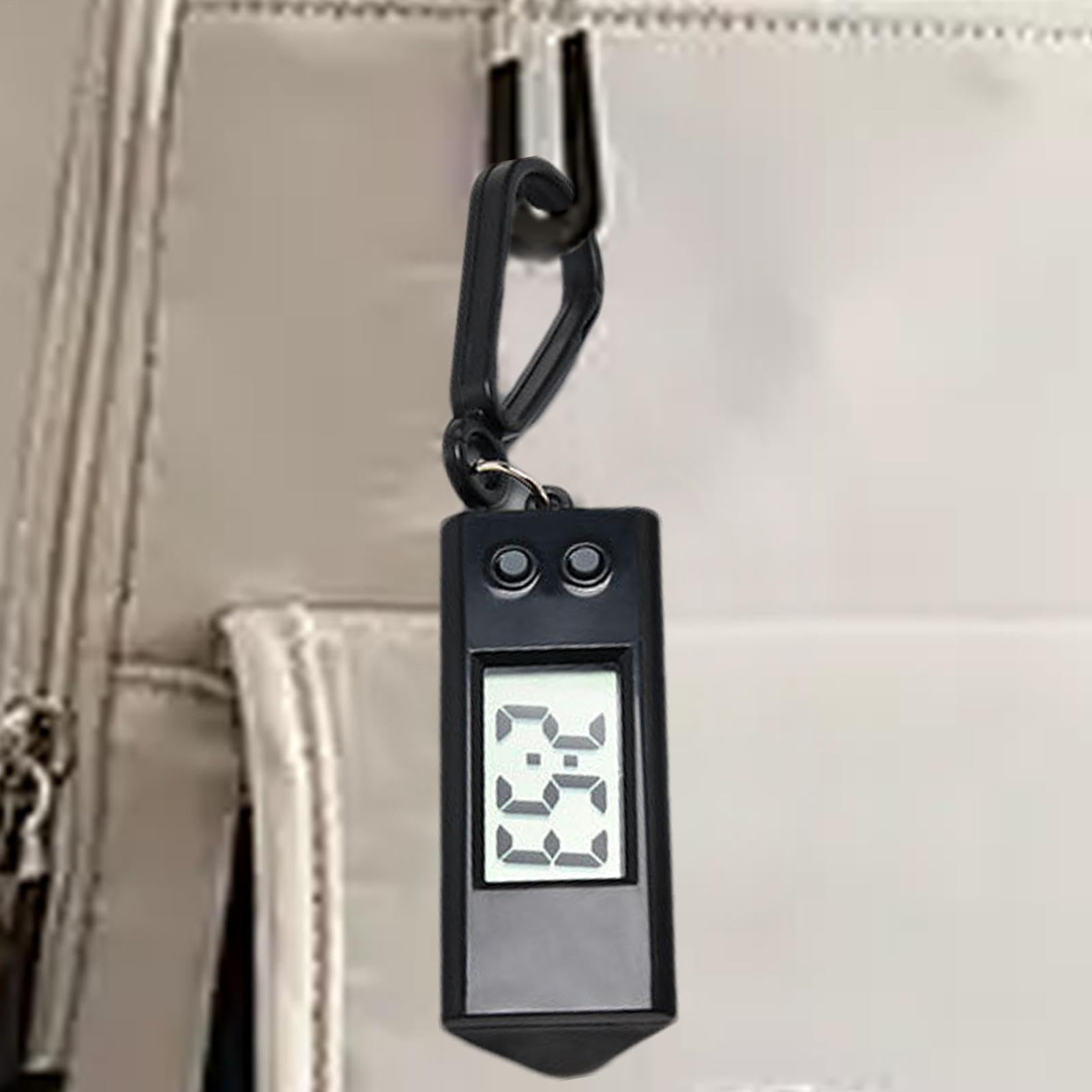 Reloj Llavero, Reloj De Bolsillo Digital - Reloj de bolsillo con llavero con pantalla digital para mochilas - Elegante reloj colgante, llavero, cronometraje silencioso y preciso para exámenes escolare
