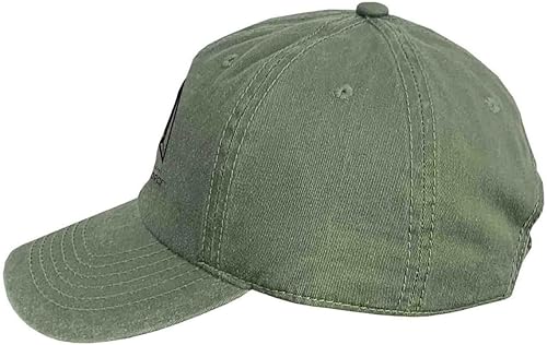 Miniatura 7 de VetFriends.com Sombrero de la Fuerza Espacial de los Estados Unidos Bordado USSF Logo Vintage Olive Drab Cap, Vintage Olive Drab