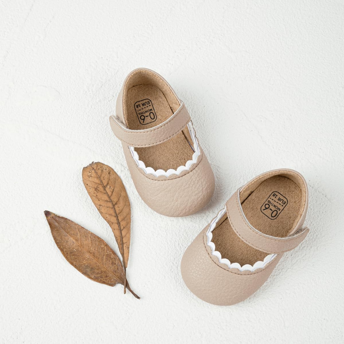 Meckior Infant Baby Girls Soft Sole Bowknot Princess Wedding Dress Mary Jane Flats Prewalker Newborn Light Baby Sneaker Shoes - Image 3