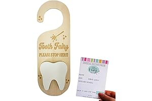 PAMBO Tooth Fairy Door Hanger: Magical Keepsake for Lost Teeth