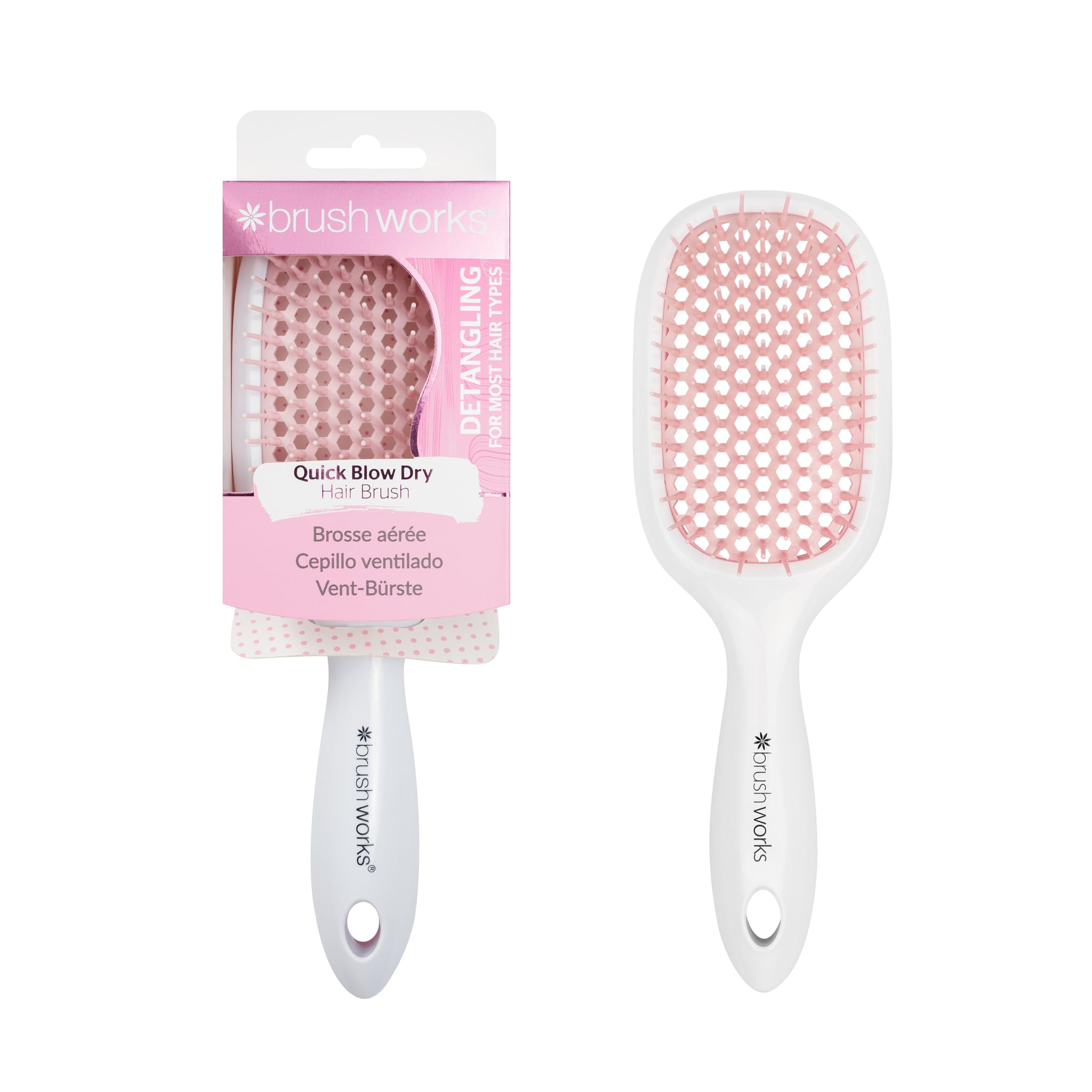 Brushworks HD Quick Blow Dry Hair Brush