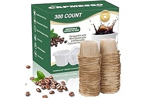 MINI COFFEE FILTERS - Paper Disposable Filters Replacement for Reusable Keurig K-Cup...