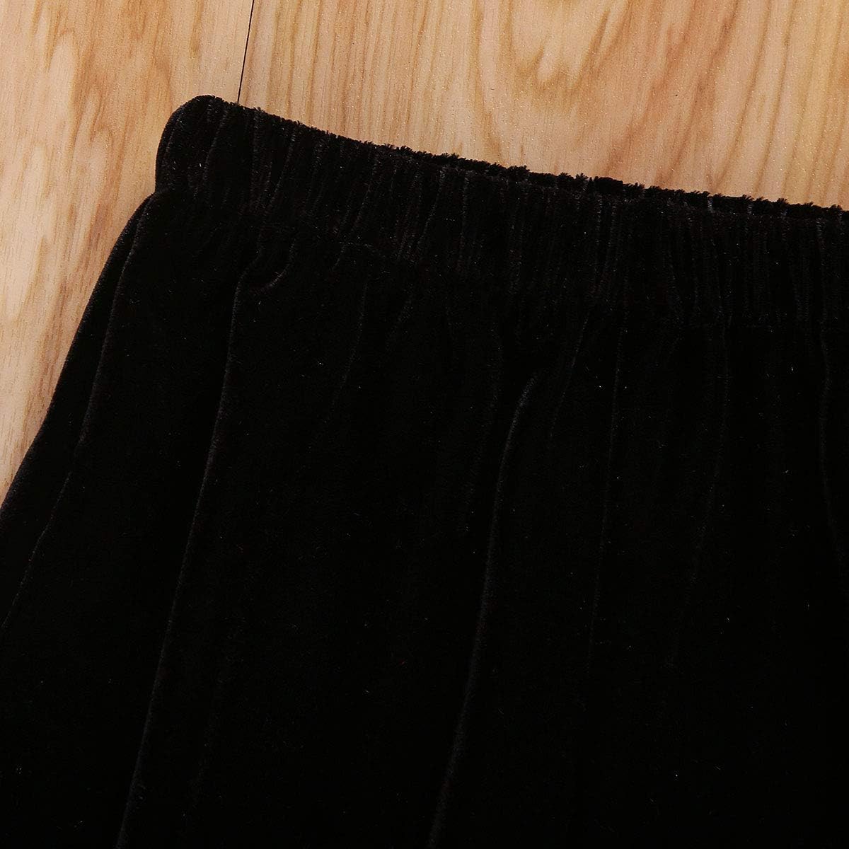 Toddler Bell Bottoms Baby Girls Ruffle Leggings Bell-Bottomed Flare Pants Trousers