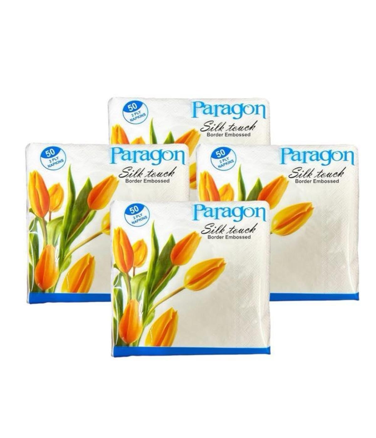 Paragon Silk Touch 2 Ply Tissue Paper | 200 Pulls, 400 Sheets | Pack of 4