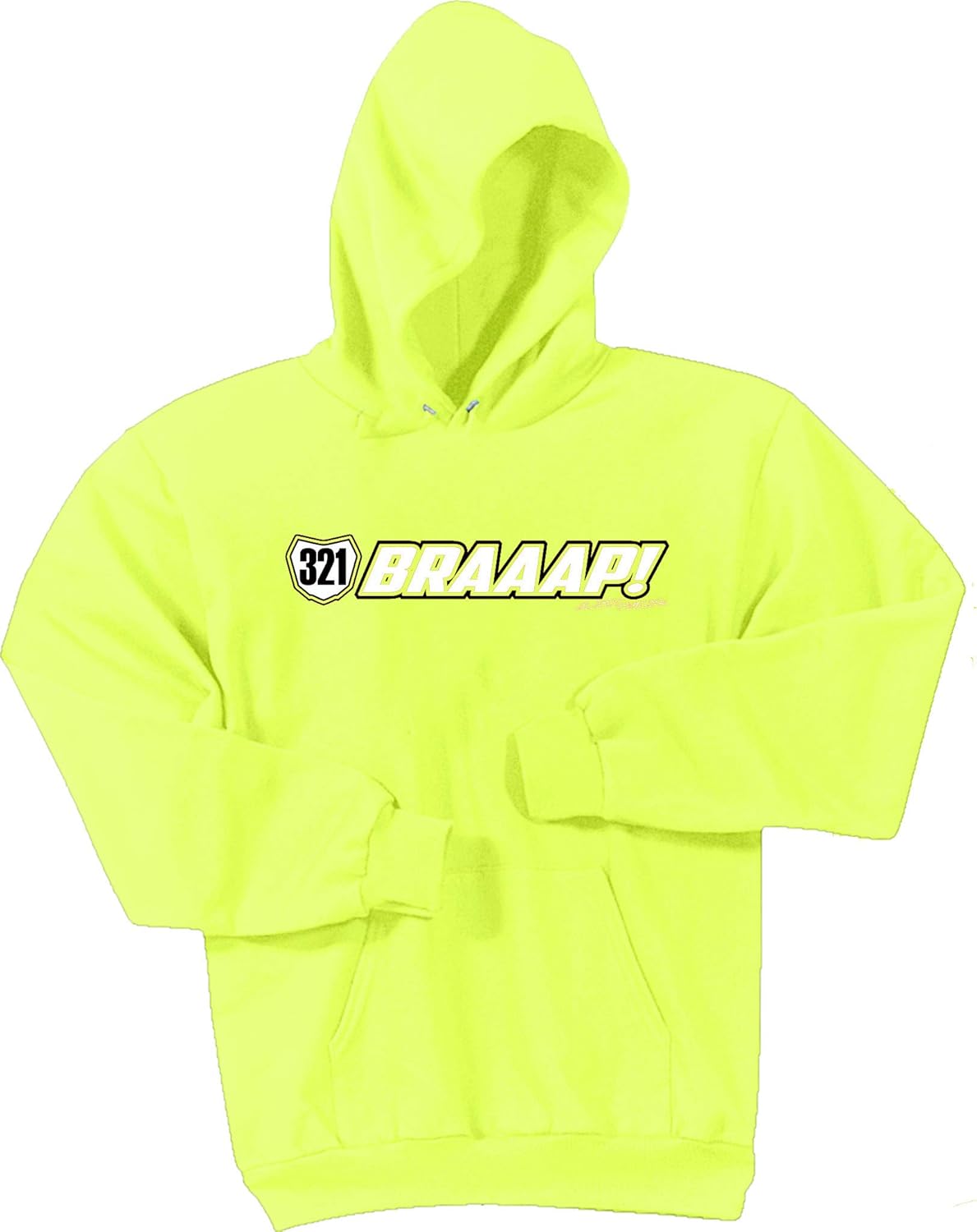 JUST RIDE BRAAAP! Youth Hoodie Sweatshirt Motocross Number Plate Custom Personalized