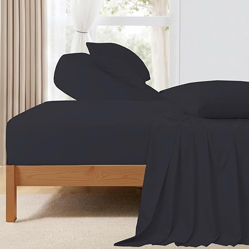 Miniatura 4 de Juego de sábanas tamaño California King de cabeza dividida para camas ajustables, bolsillo profundo de 15 pulgadas, juego de sábanas de 800 hilos