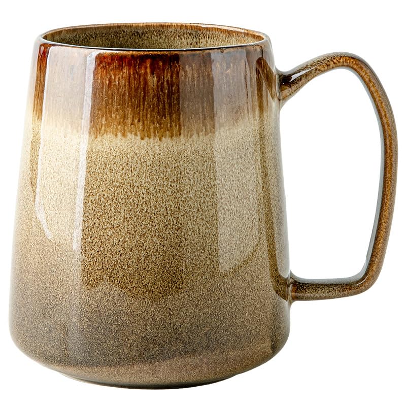ZPPLD Large Coffee Mugs,24 OZ/700ml Ceramic Coffee Mugs with Handle,Giant Mug,Jumbo Mug,Large Mugs for Hot Drinks,Big Mug,Capacity Mug for Office and Home, Gift and Present (E) — image 1