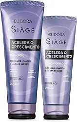 Eudora Kit Siàge Acelera o Crescimento: Shampoo 250ml + Condicionador 200ml