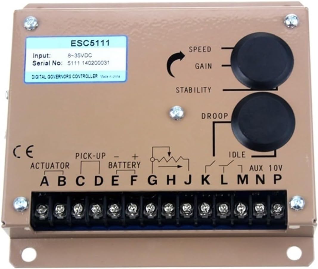 ESD5111 Generator Electronic Speed Governor, Generator Speed Controller