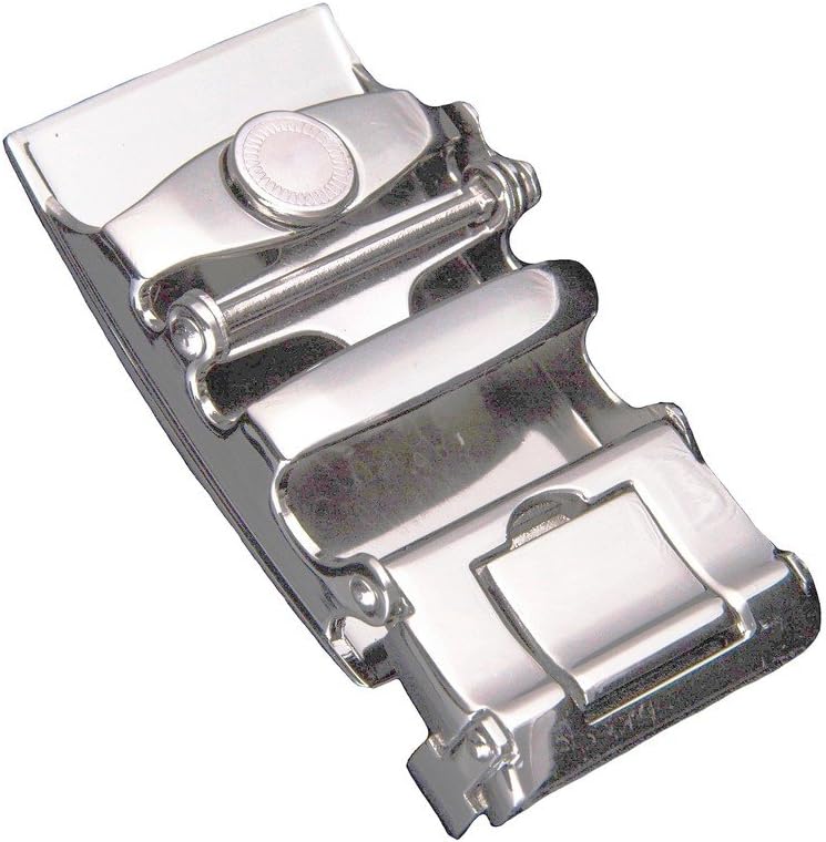 Bullit Men's Genuine Leather Belt Automatic Buckle Black image 2