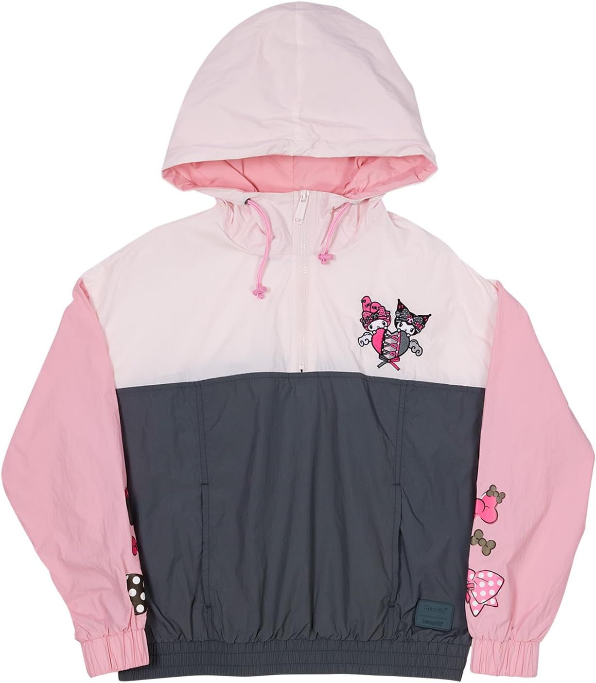 Loungefly Sanrio My Melody And Kuromi Unisex Windbreaker Jacket Medium