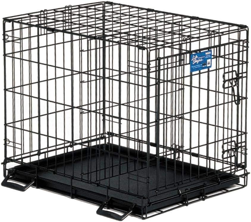 Mid-West Metal Life Stage Cage Black 24x18x21