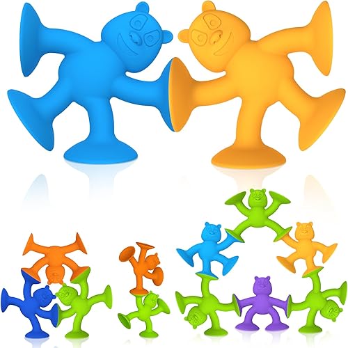 Miniatura 1 de 12 juguetes de baño para bebés, juguetes de baño para niños de 1 a 3 años, juguetes de bañera para niños pequeños de 3 a 8 años, juguetes