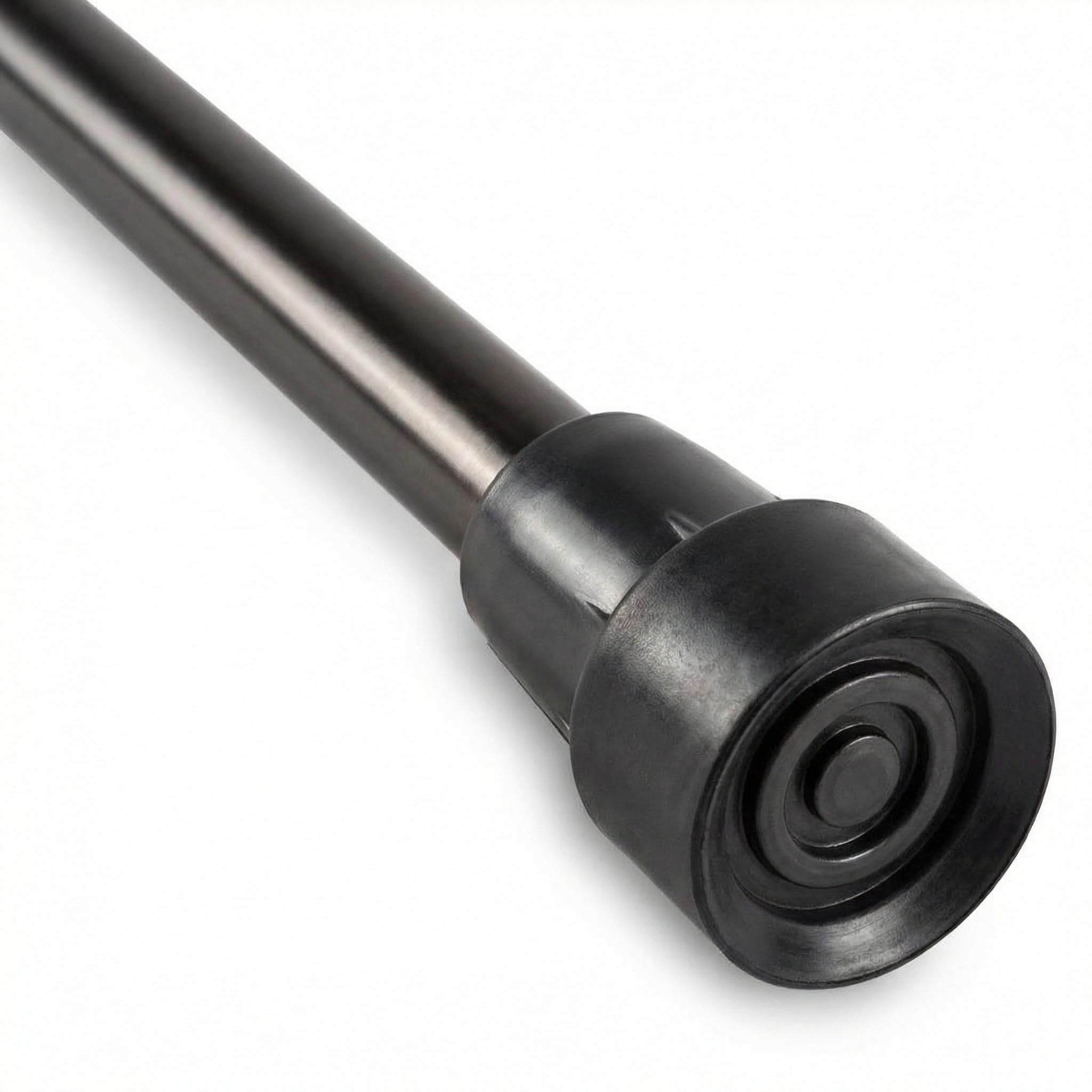 PEPE Mobility Embouts pour Béquille et Canne de Marche en Caoutchouc Antidérapant (x4, Tubes 21 à 22 mm), Embouts Médicaux de Remplacement
