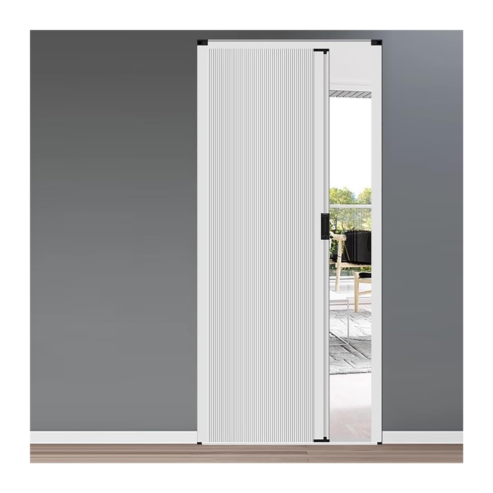 Porte accordéon coulissante pliante cloison intérieure personnalisable