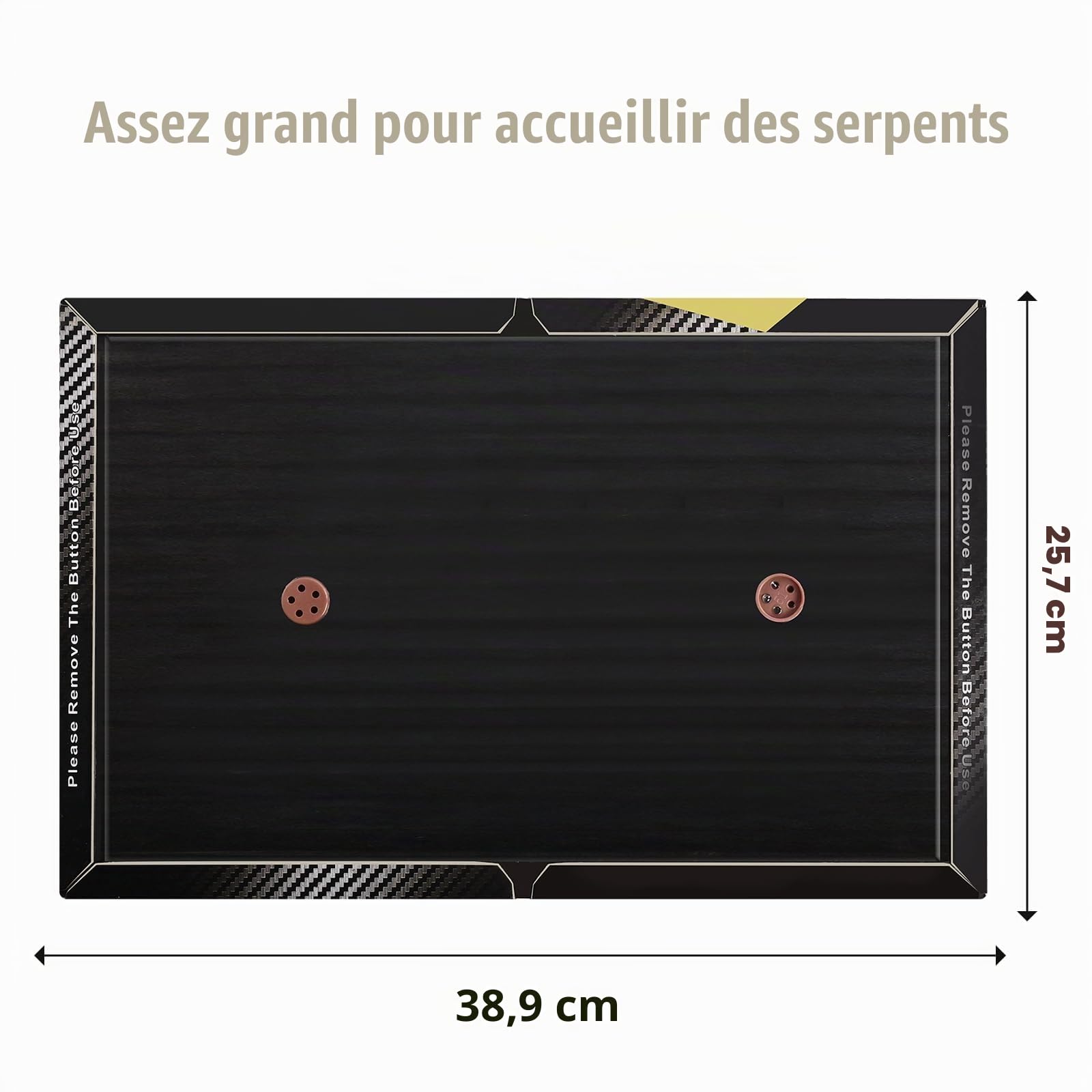 Lot de 4 grands pièges à colle en forme de serpent de 25,4 x 40,6 cm avec adhérence améliorée, planche adhésive pour maison, intérieur et extérieur, pièges à colle pour serpents, souris, rats, faciles