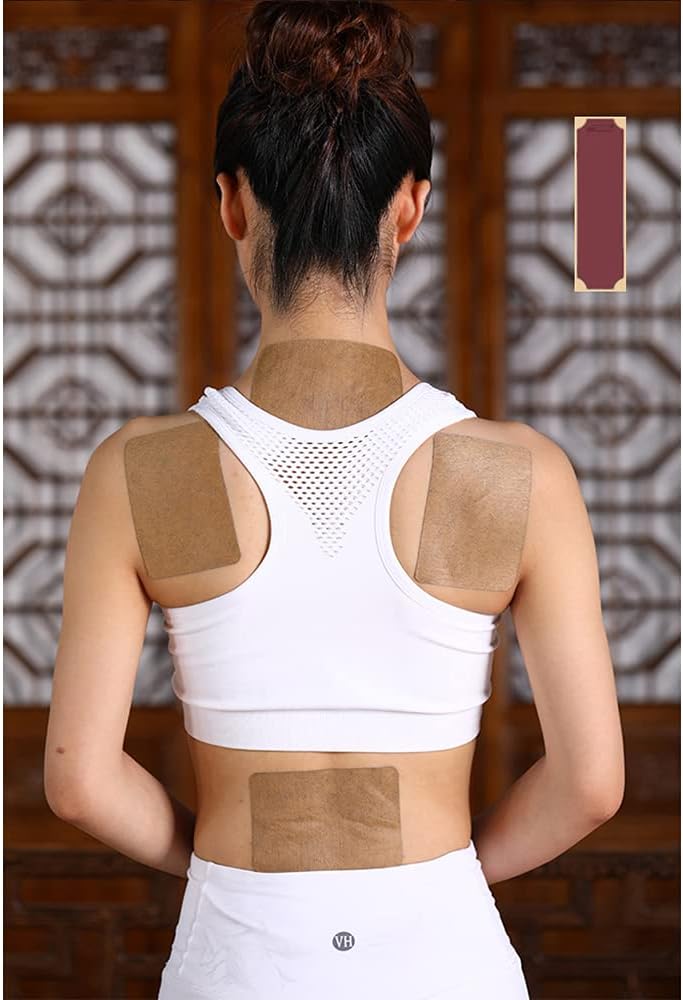 60pcs Ginger Patches Pure Nature Herbal Pain Relieve for Joint, Knee, Back, Adhesive Heat Foot Pads, Warm Treatment Swelling, Promote Blood Circulation : Health & Household