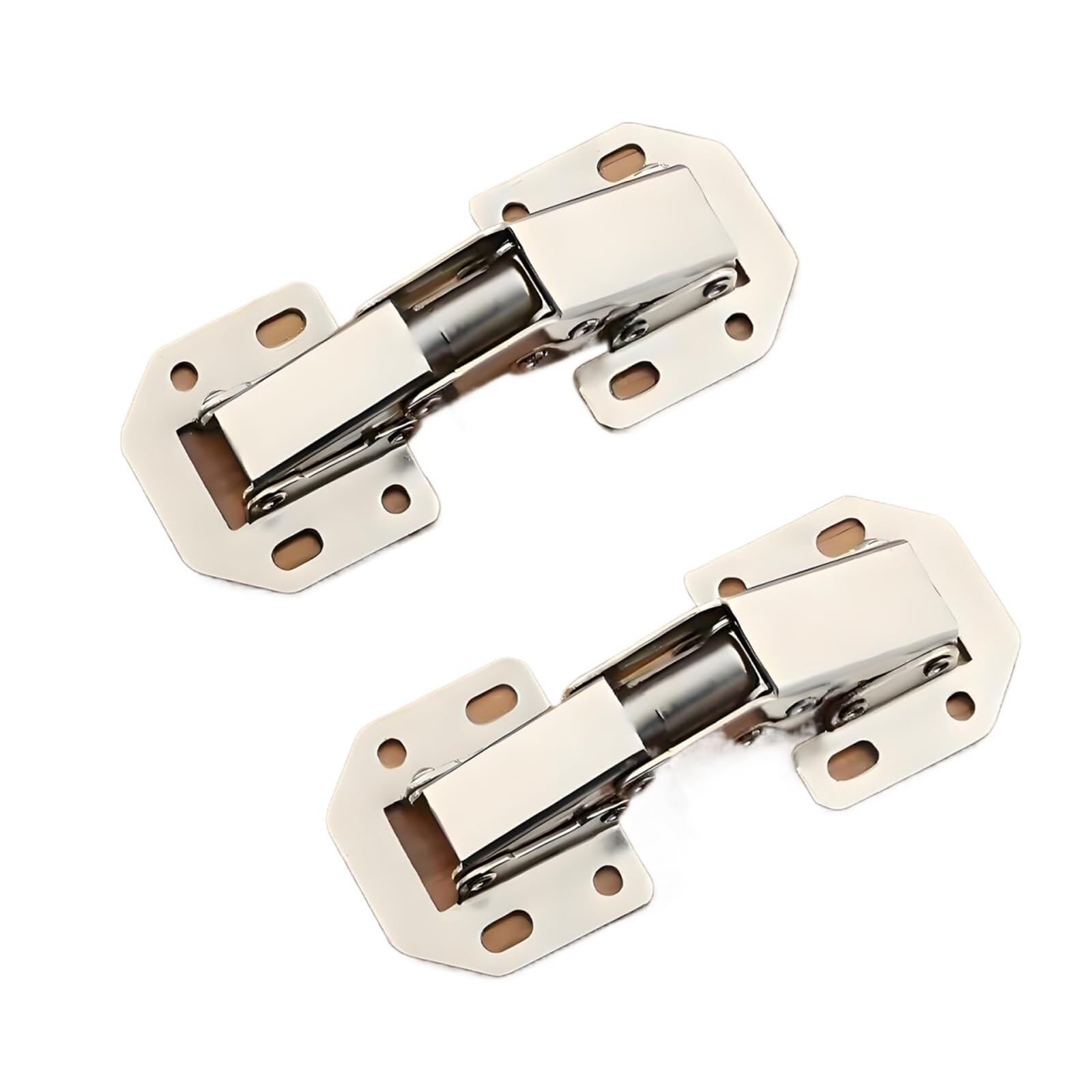 Brass Pivot Drawer Hinge 10PCS Hidden Hinges Soft Close Surface Mount