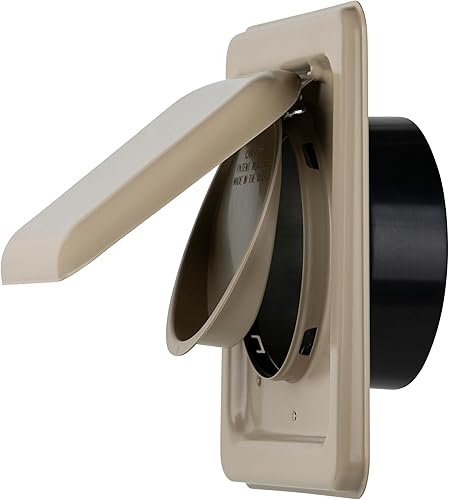 Miniatura 78 de NO-PEST VENT Exclusiva cubierta de ventilación de secadora de doble puerta, fabricada en Estados Unidos con plástico muy resistente a los rayos UV