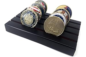 Amazing 4 Rows Golf Ball Marker Display Holder Stand