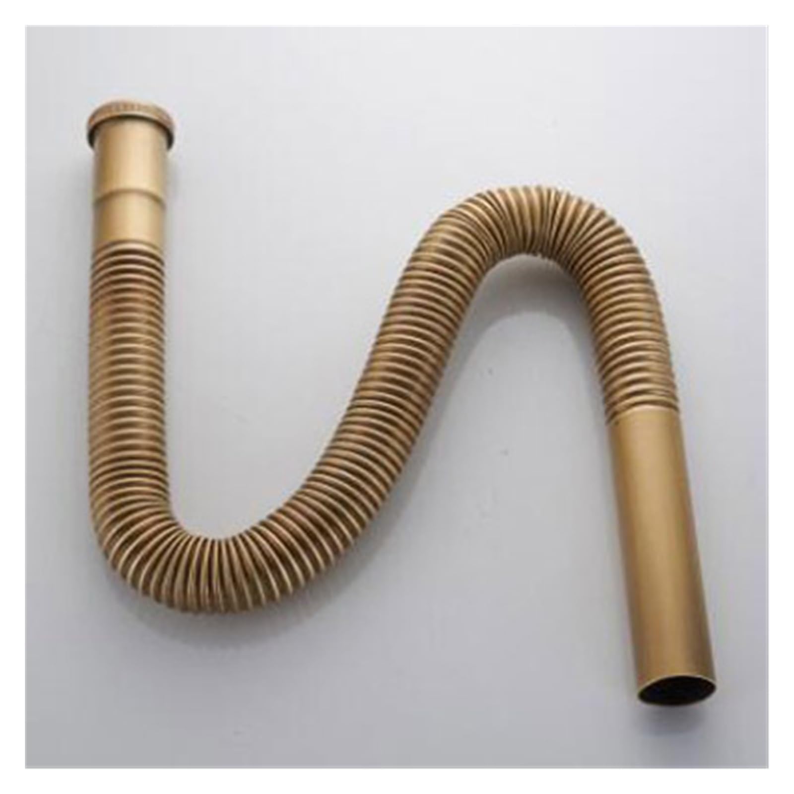 Messing Schlauch Siphon Flexible Waschbecken Abfluss Badezimmer Küche Becken Wasser Rohr Rohr DN30 Abfall Set Badewanne Zubehör