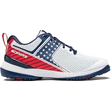 SQAIRZ Freedom Mesh Womens Athletic Golf Shoes, Golf Shoes, Designed for Balance & Performance, Replaceable Spikes, Breathable with Spikes
