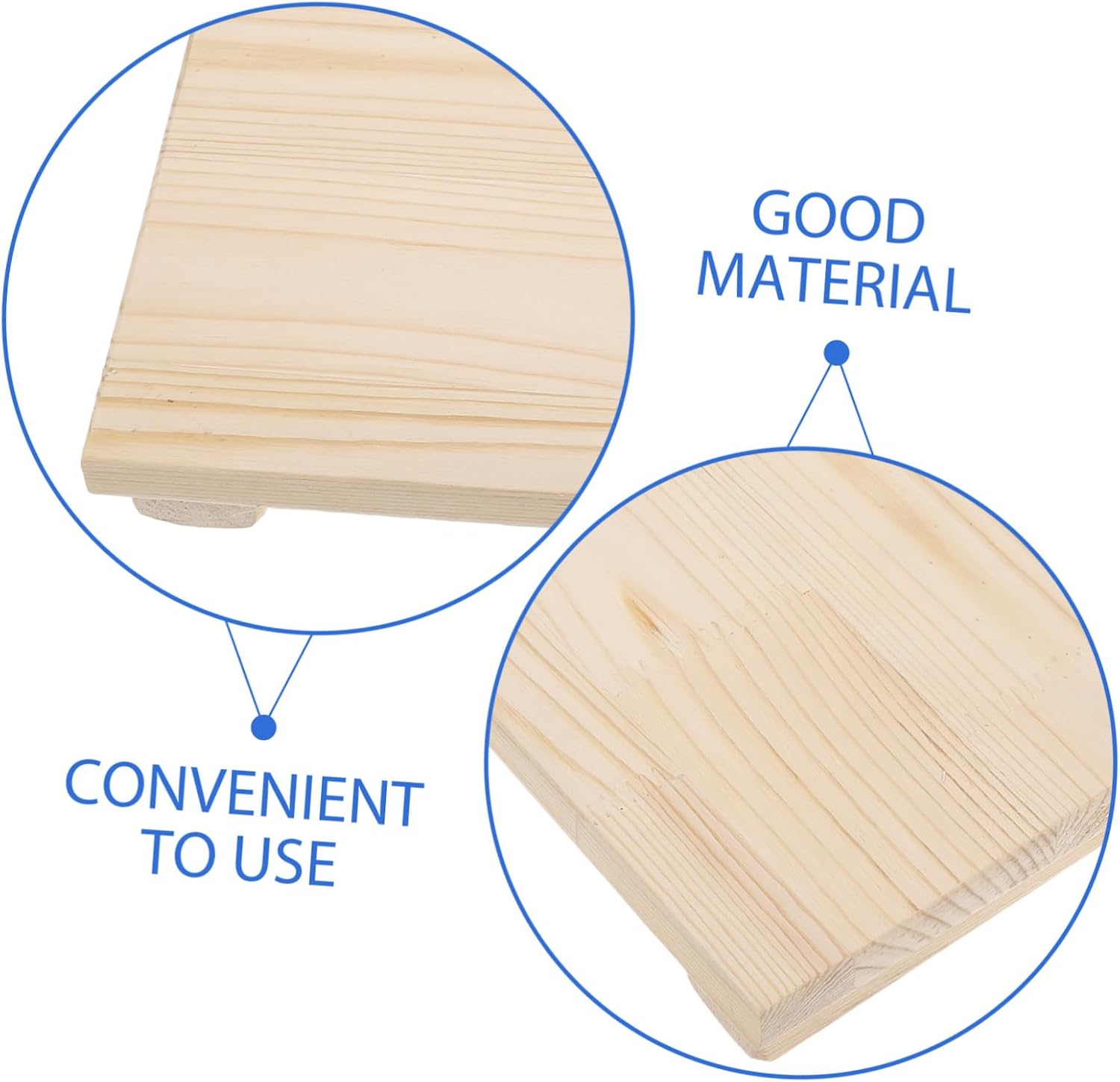 DOITOOL Ceramic Masonry Board Clay Sculpting Board Pottery Wedging Board Clay Pottery Boards Modelling Clay Wedging Board Sculpture Cutting Board Pottery Clay Supply Light Brown Wood
