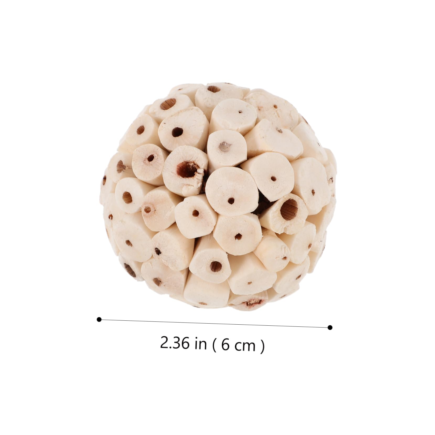 Toddmomy 6piezas Juguetes Masticables para Pájaros Juguetes Naturales Comestibles para Loros y Periquitos para Hámsters y Conejillos De Indias