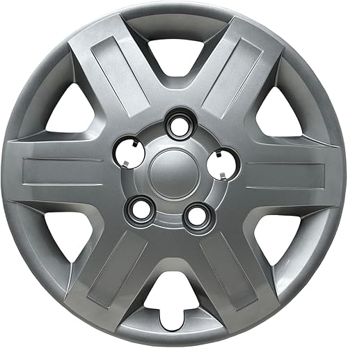 Tapacubos de réplica premium – Repuesto para Dodge Caravan 2008-2013, Journey 2009-2012 – Repuesto de cubierta de rueda de 16 pulgadas (1 unidad)